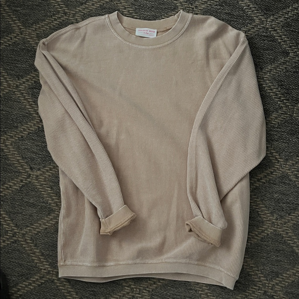Ribbed pullover